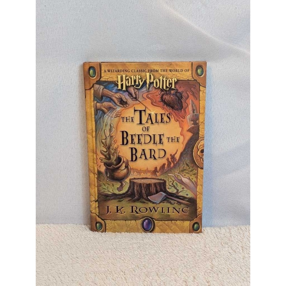 Harry Potter The Tales of Beedle the Bard J.K. Rowling Hardcover Book 1st Editio